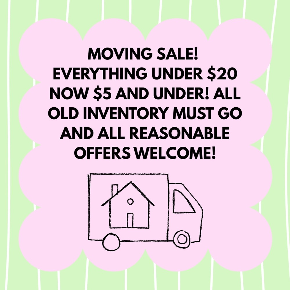 MOVING SALE!!🏡🚛